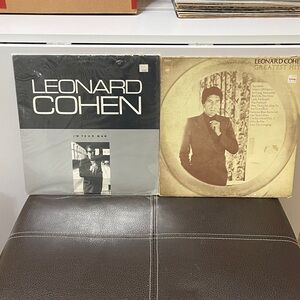 Leonard Cohen Vinyl Records collection